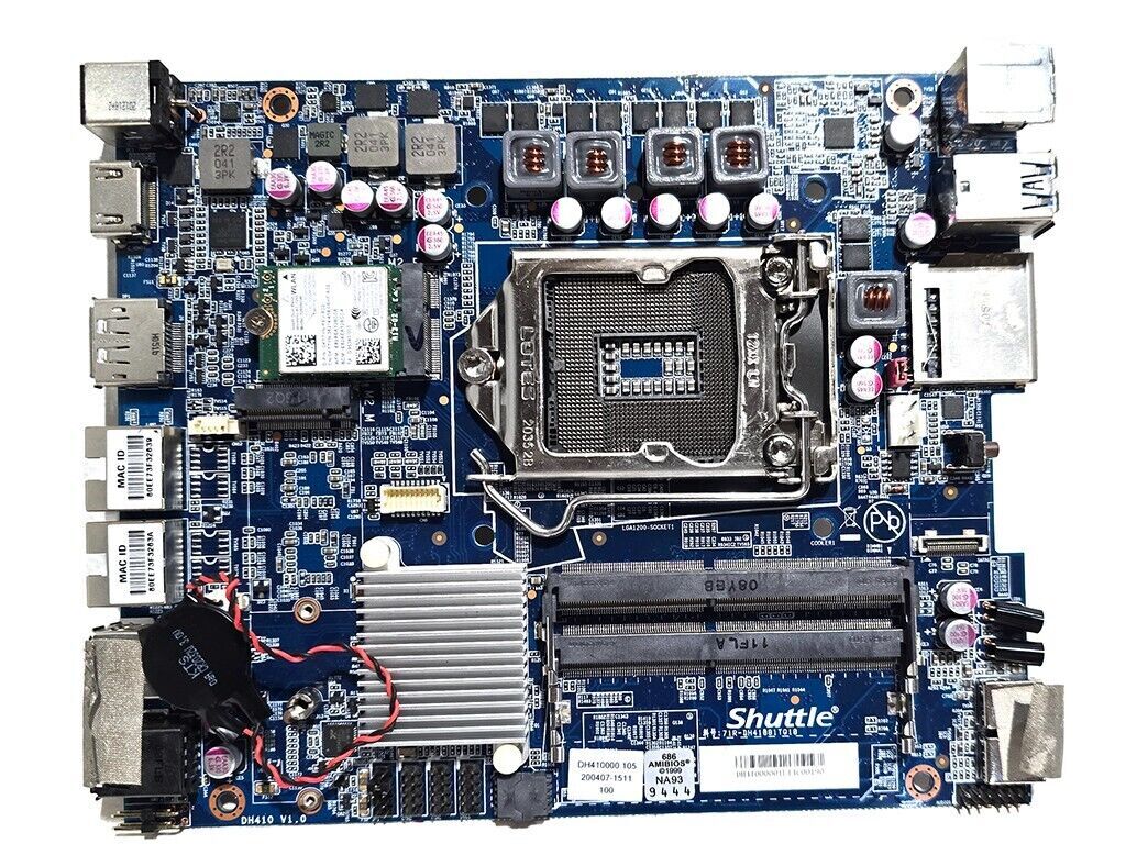 SHUTTLE Motherboard DH410, DH410000.105 - ZOMBIE COMPONENTS