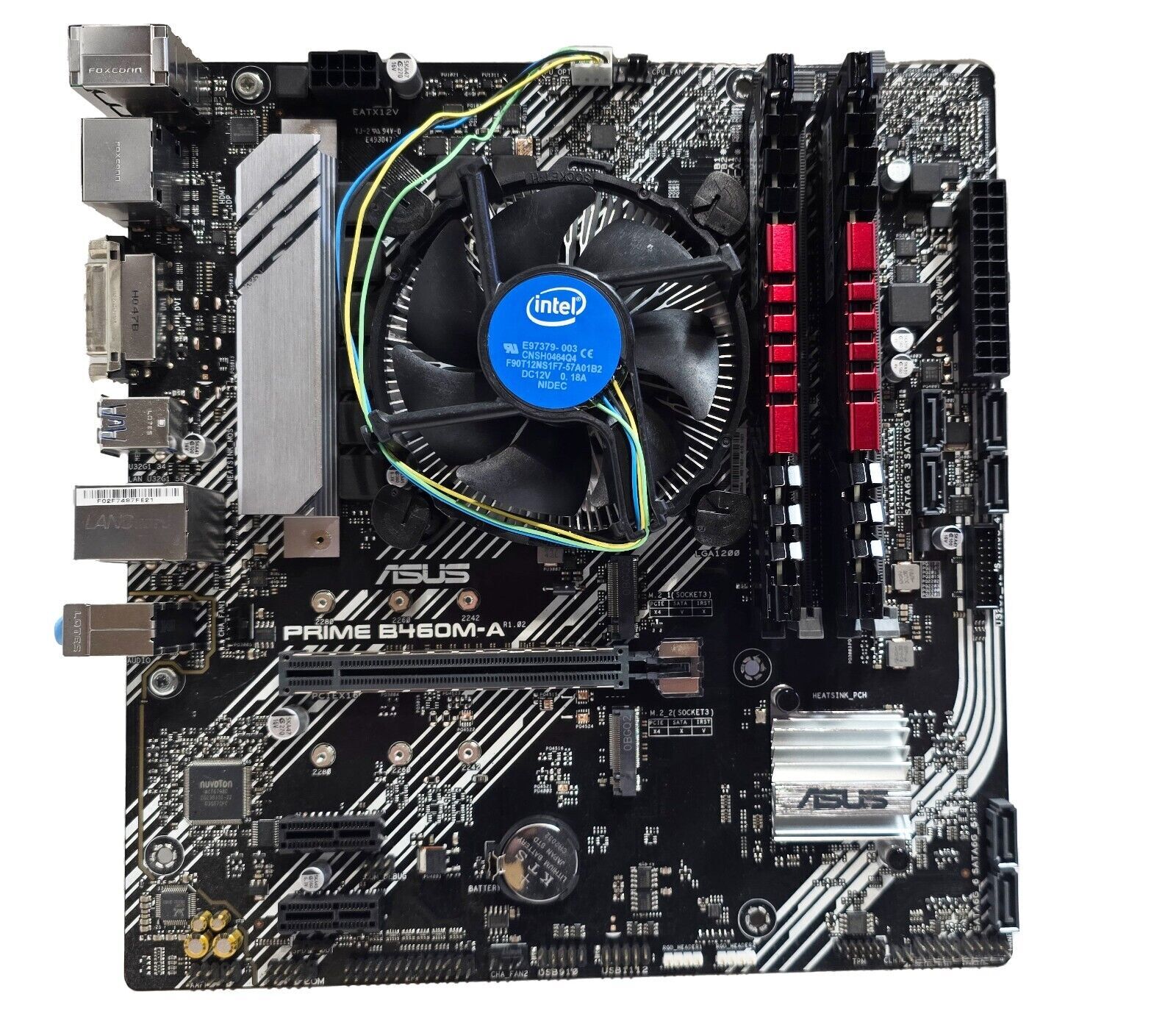 2024年冬【法人向けお歳暮】 ASUS PRIME CPU I3-10100F 3.60GHz + Motherboard R2.0 B460M-A マザーボード