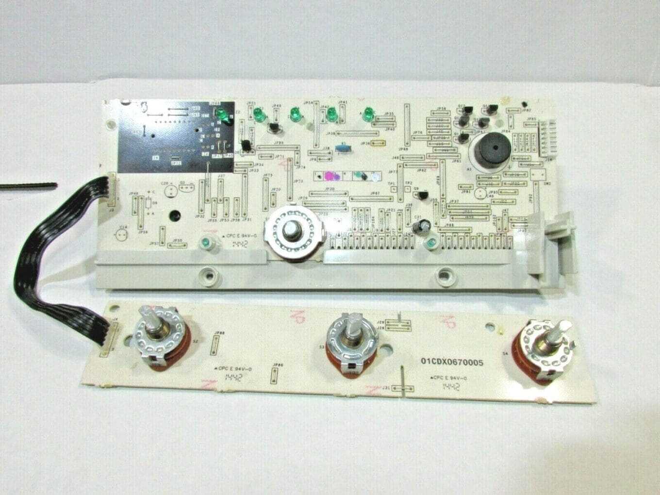 GE WASHER CONTROL BOARD 175D5261G018, WH12X10433