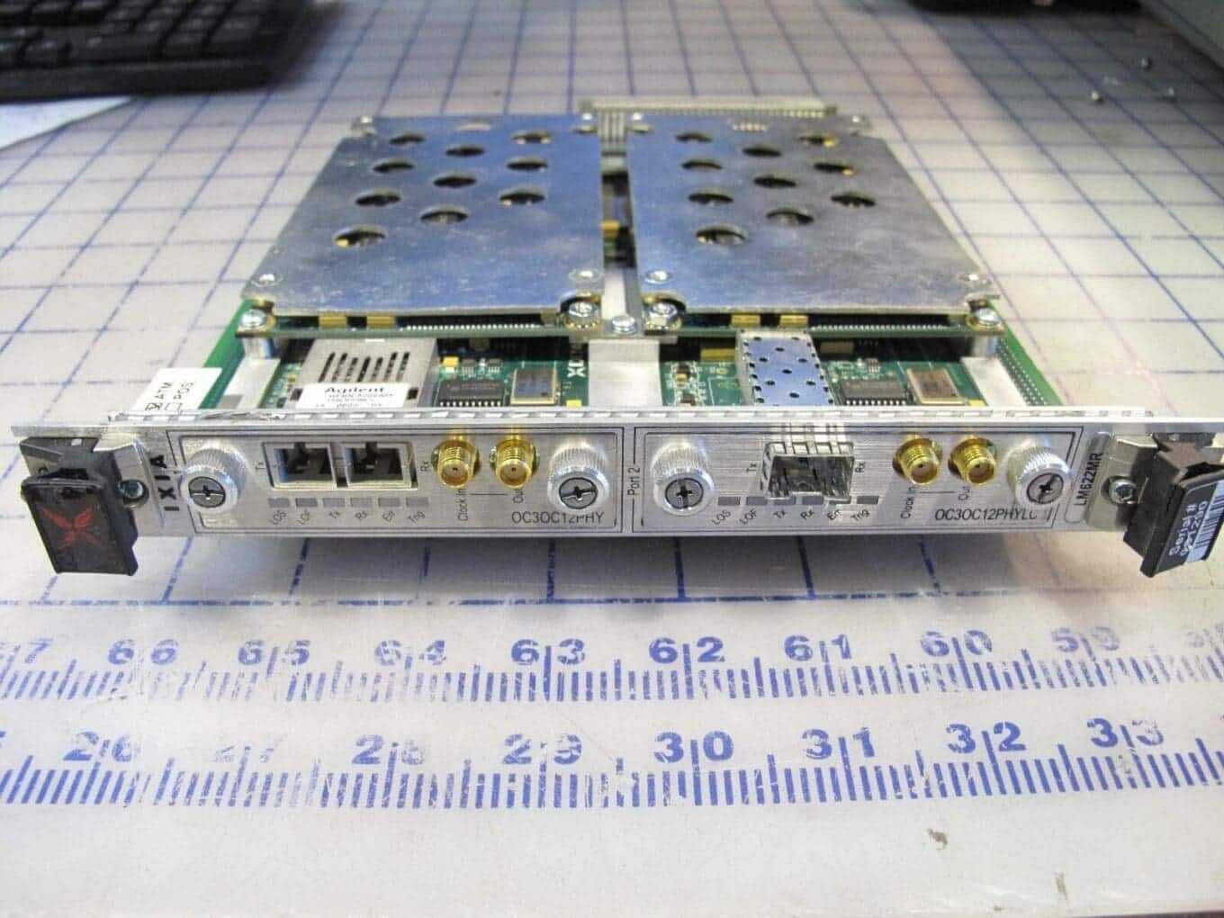 IXIA LM622MR 2-PORT ATM PACKET OVER SONET LOAD MODULE WITH CHOICE OF MODULES