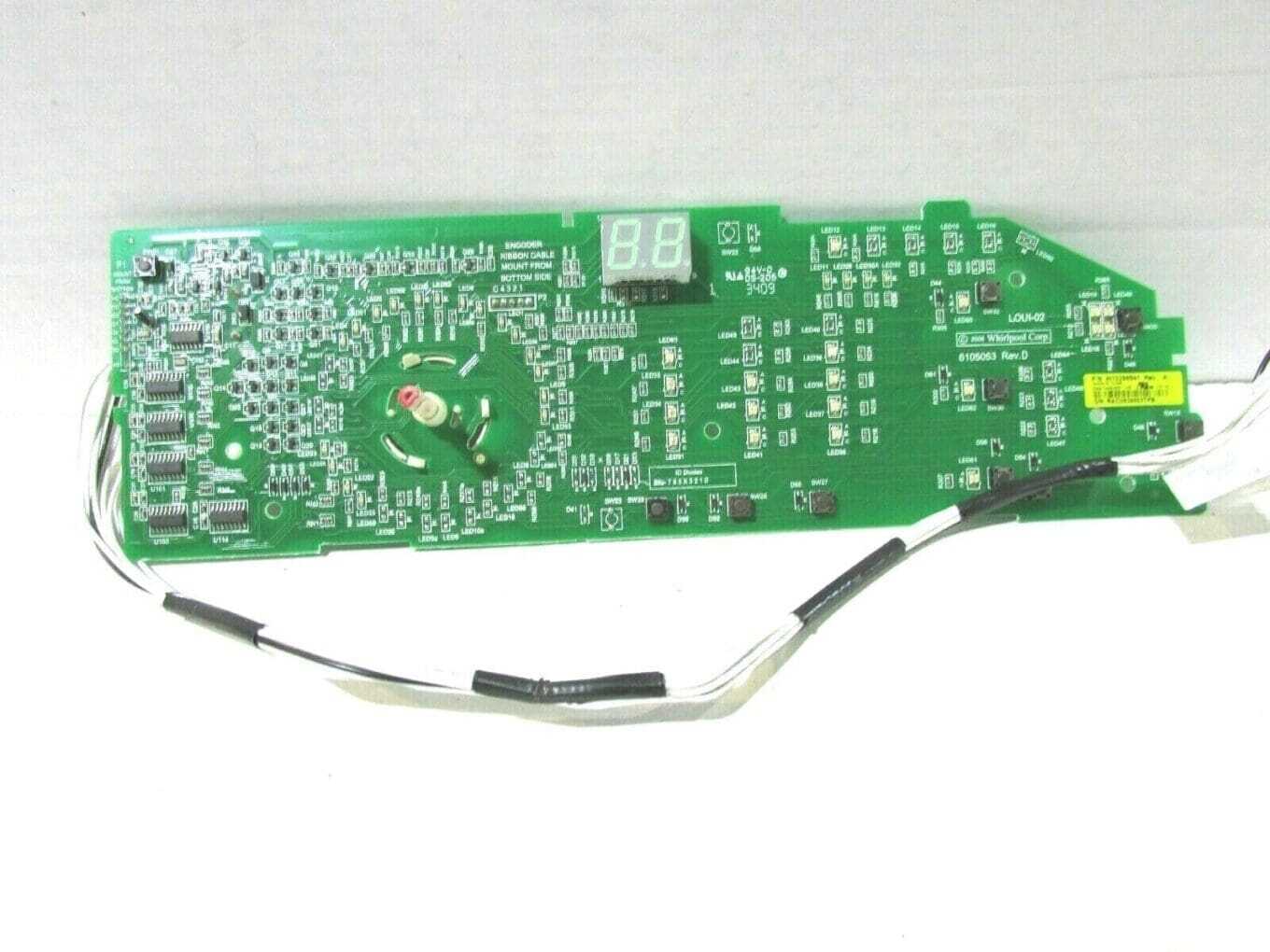 Maytag Whirlpool Washer Main Control Board W10297395