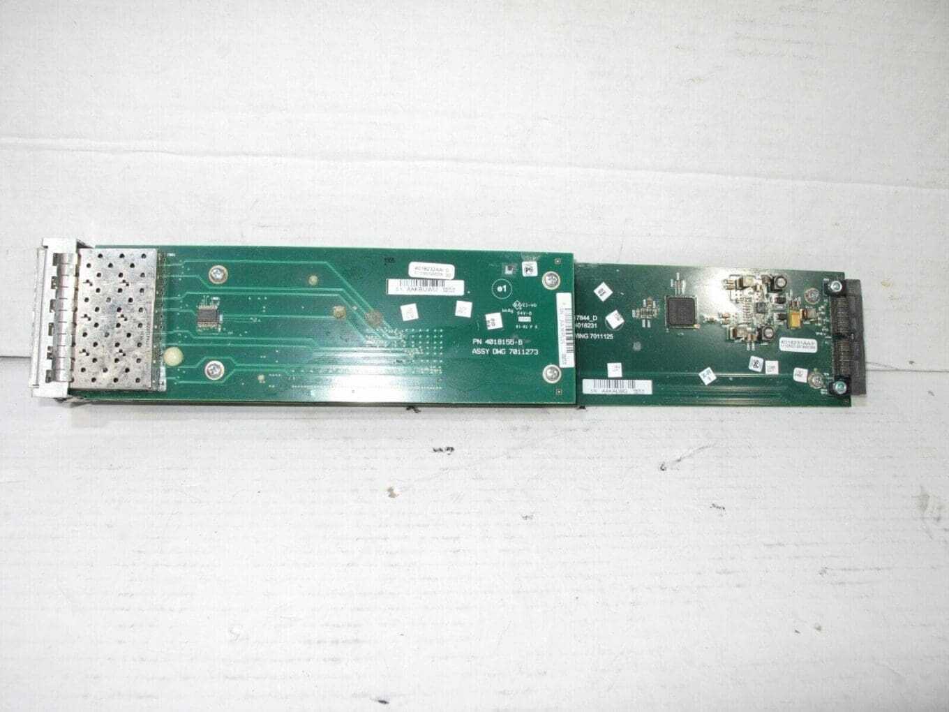 Cisco 4018231 4-Port Gbe SFP & 4-Port RJ-45 10/100 Module 4018155-B For RFGW-1-D