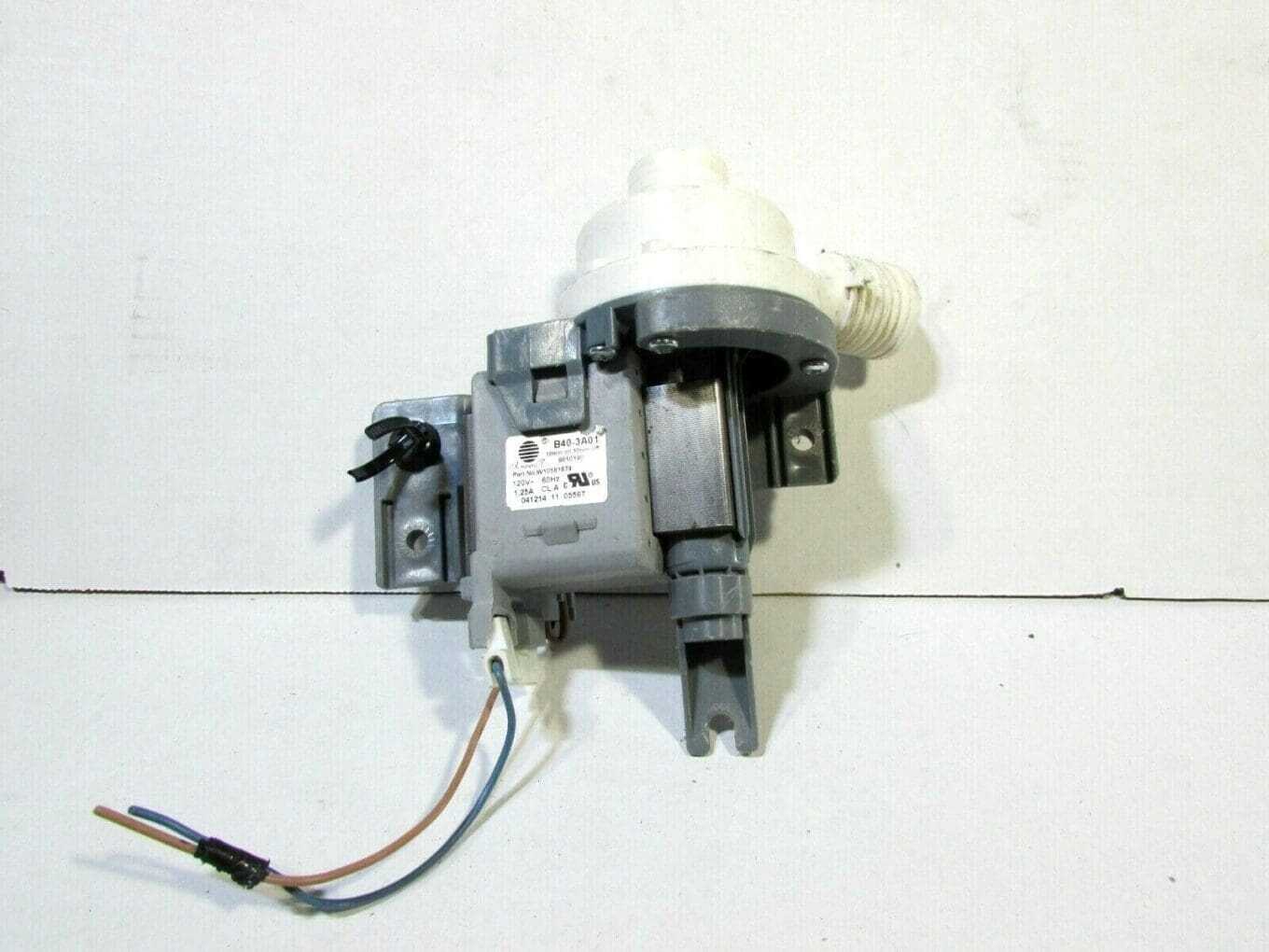 WHIRLPOOL WASHER DRAIN PUMP W10581874