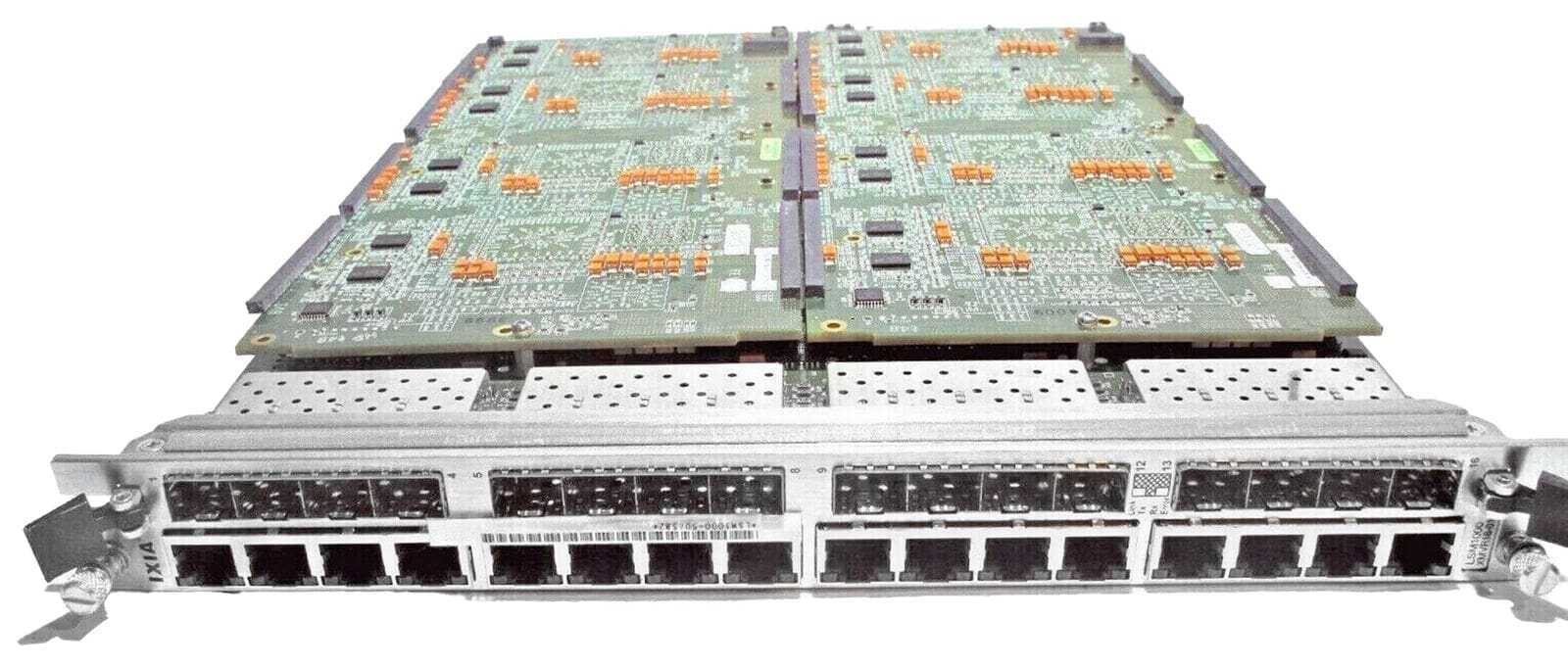 Ixia Optixia LSM1000XMVR16-01, 16-pt Dual Media Gigabit Ethernet Load Module