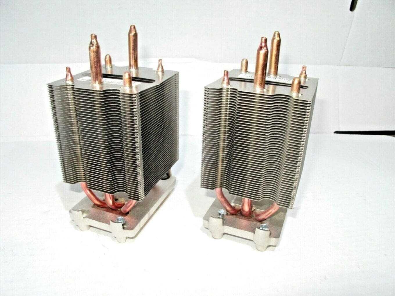 LOT OF 2 Dell 0FD841 CPU Heatsinks WITH SCREWS