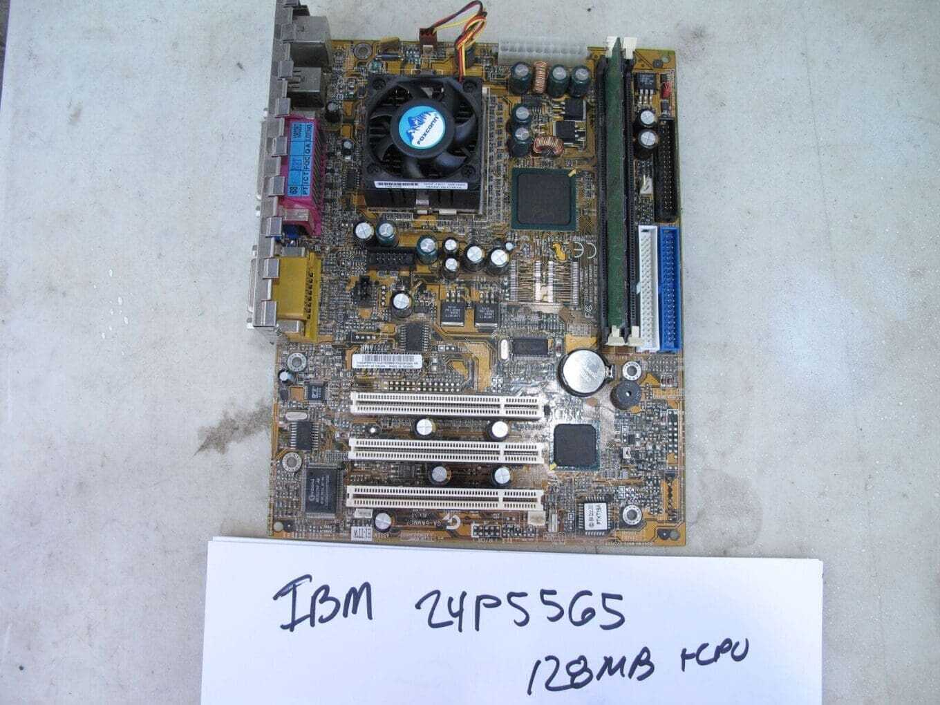 24P5565 IBM System Board for Netvista 6269 + CPU + 128MB RAM