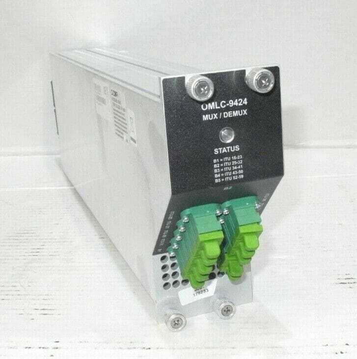 C-COR PLEXIS MFX 8 CHANNEL + EXPANS CHANNEL MUX/DEMUX CARD OMLC-9424