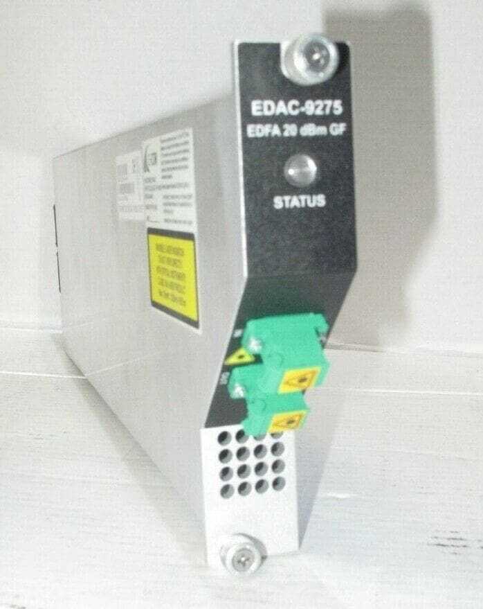 C-COR PLEXIS MFX EDAC-9275 EDFA 20dBm GF STATUS CARD