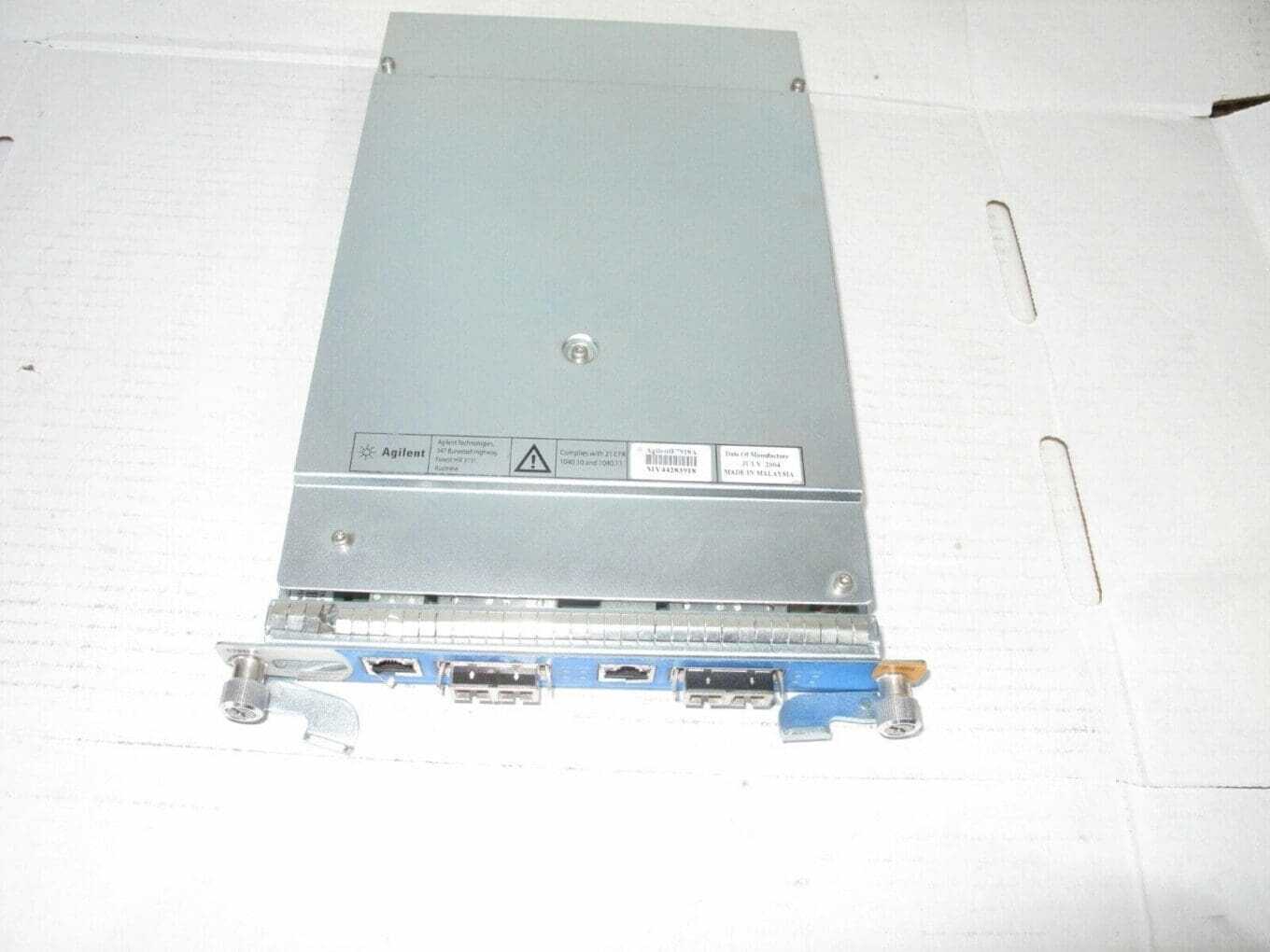 Agilent N2X E7918A 2 PORT 10/100/1000 Ethernet XR Test Card (GBIC/RJ45)