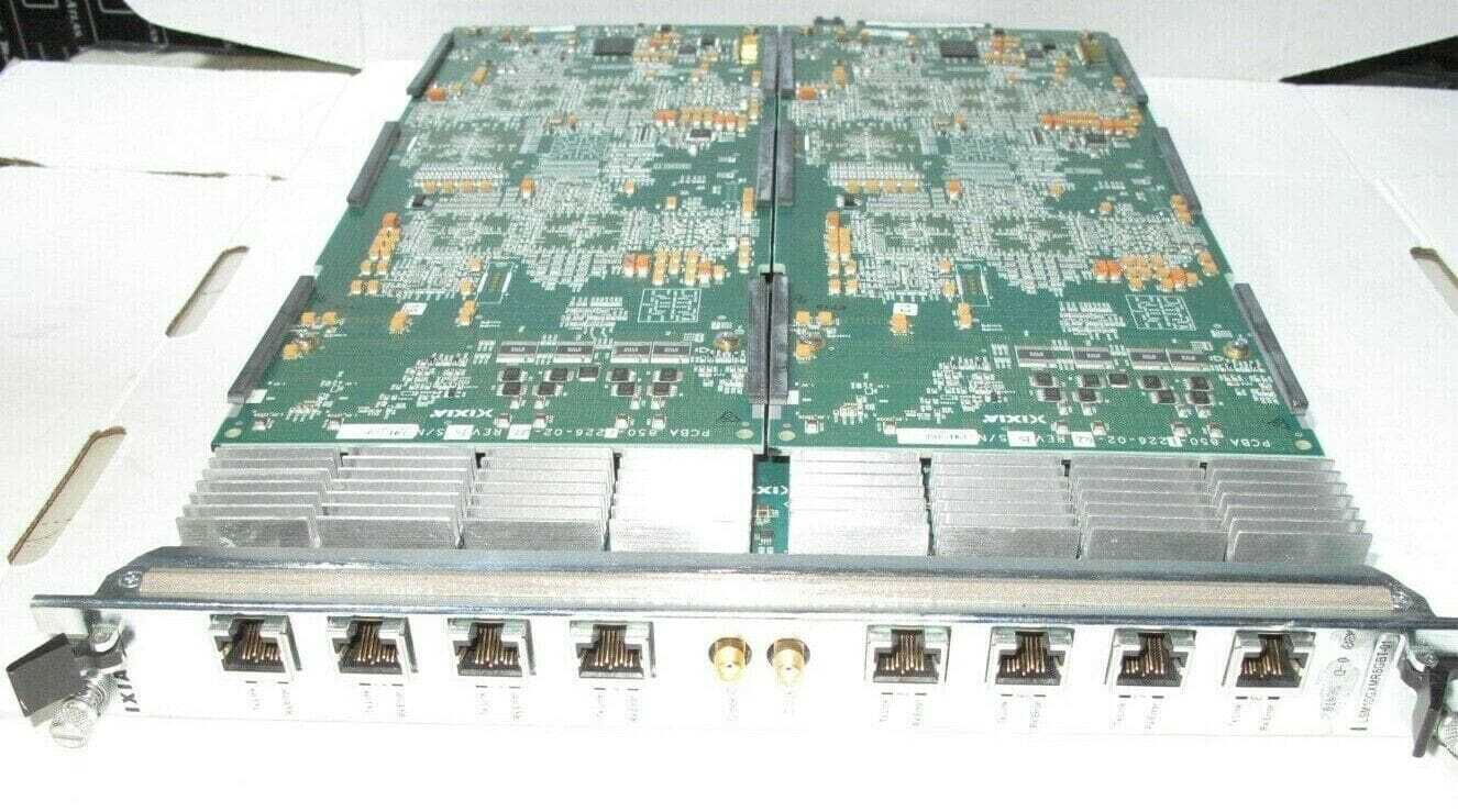 Ixia LSM10GXMR8GBT-01 10 Gigabit NGY High-Density XM Load Module Reduced Perf