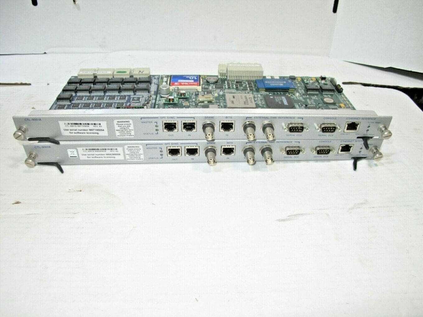 LOT OF 2 SPIRENT CTL-9001A CONTROLLER CARD FOR SPT-9000A CHASSIS TEST CENTER