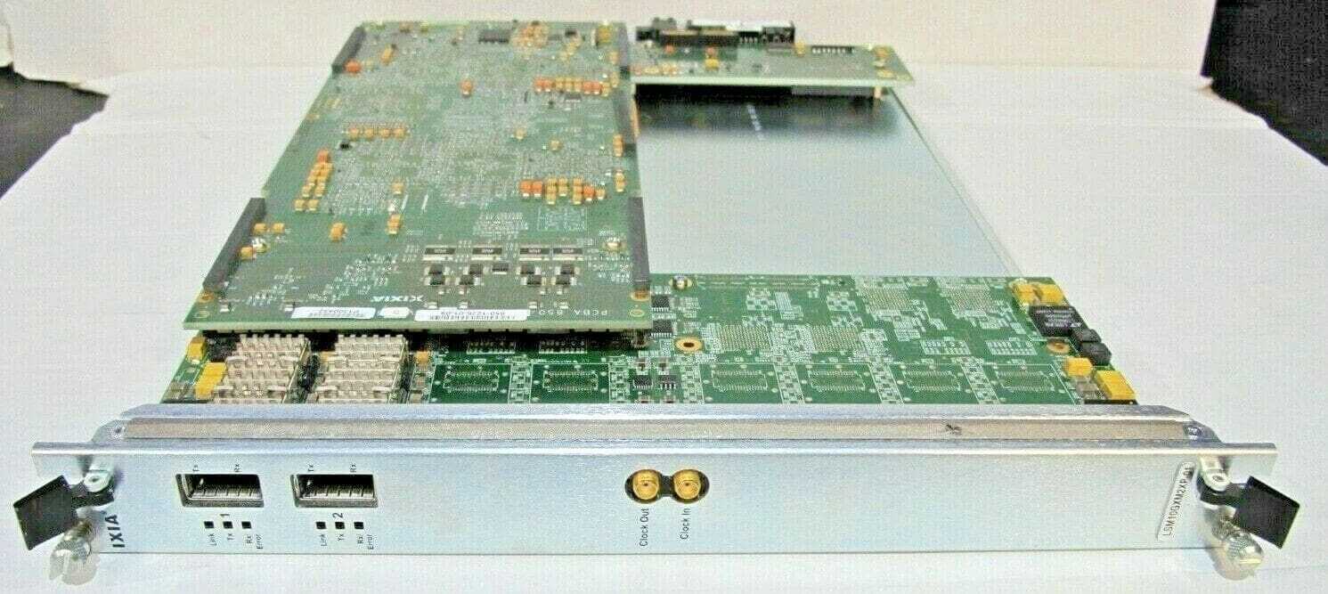 Ixia Optixia LSM10GXM2XP-01 10 Gigabit Ethernet 2 port module, 800MHz, XTRA PERF