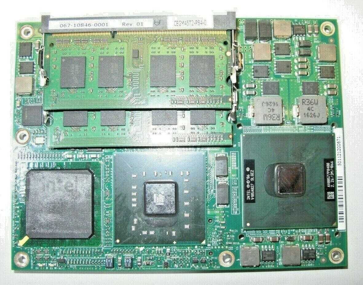 RadiSys CEGM45T2-P84-0 INDUSTRIAL SBC MOTHERBOARD + 4GB RAM