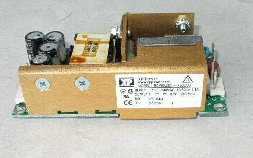 XP POWER ECM60US07 7VDC 8.6A 60W Power Supply 100-240VAC Input