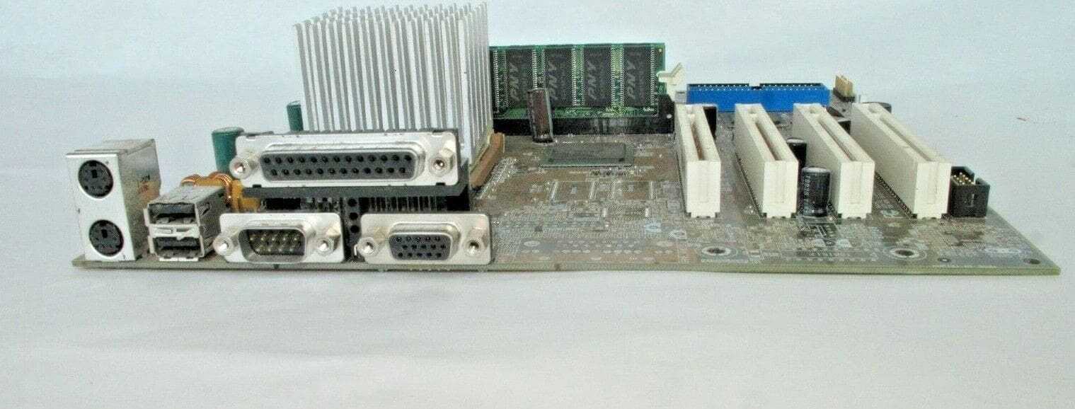 BIOSTAR H102127996 MOTHERBOARD WITH AN AMD ATHLON 2 CPU