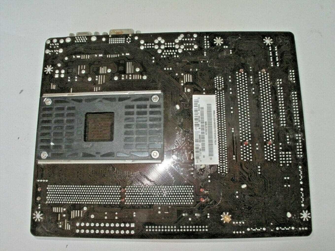 BIOSTAR H102127996 MOTHERBOARD WITH AN AMD ATHLON 2 CPU