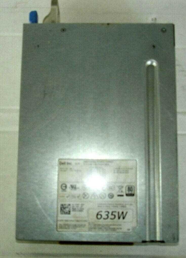 Dell 635W SWITCHING POWER SUPPLY 1K45H