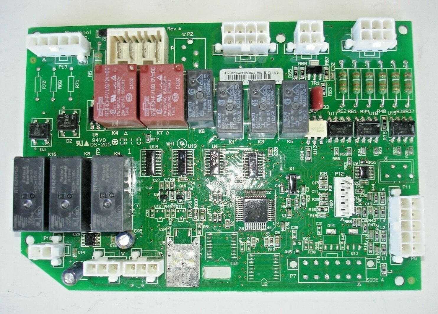 Whirlpool Refrigerator Control Board W10209636