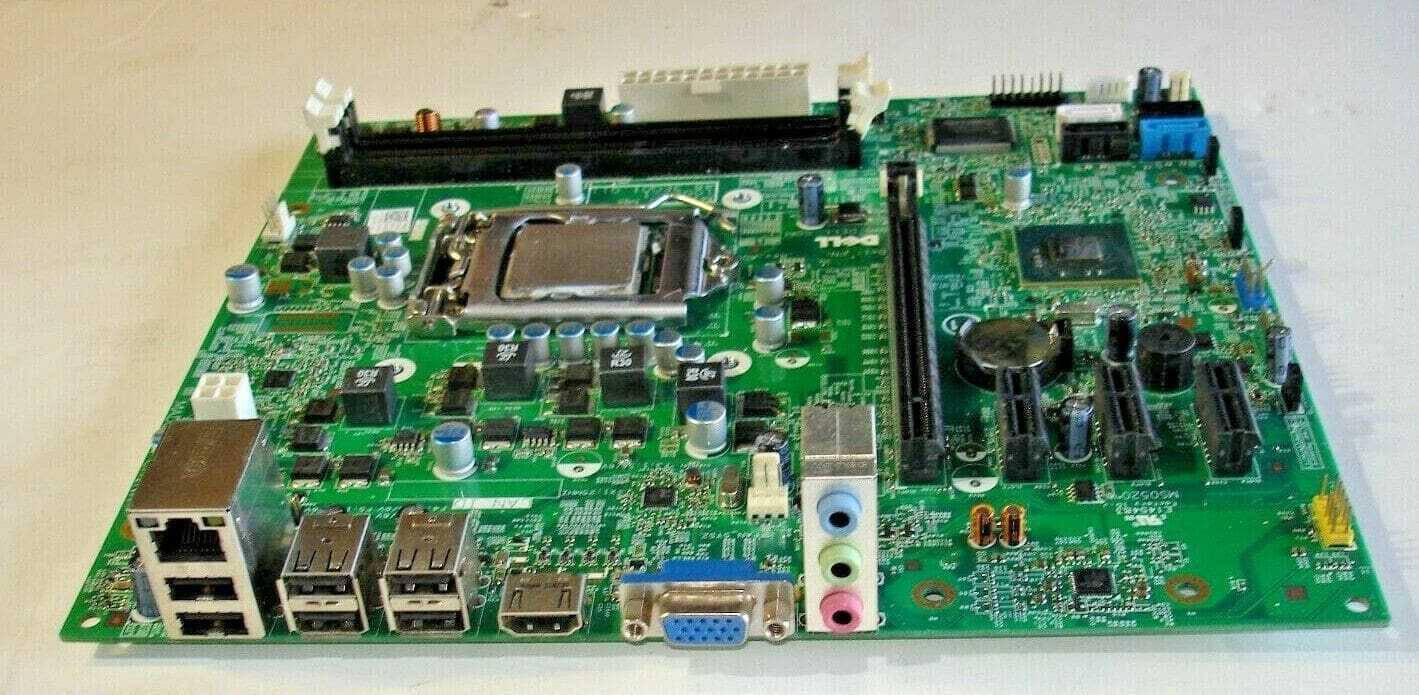 Dell 0M5DCD Motherboard + Intel CORE i3-2120 SR05Y CPU
