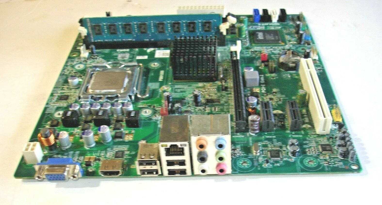 DELL 018D1Y FSWB1333 MOTHERBOARD + INTEL CELERON SLAFZ + 2GB RAM