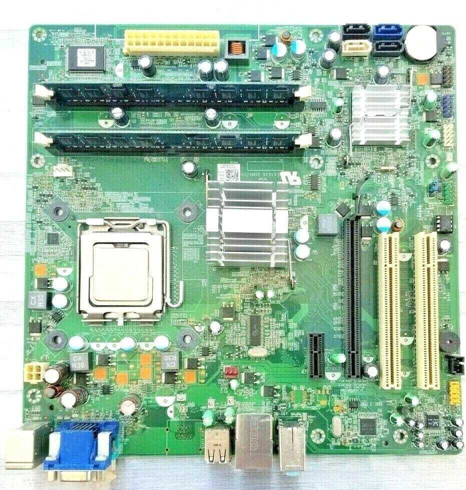 Dell Vostro 220 Motherboard 0P301D + INTEL 2.66GHz CPU SLAPB + 4GB RAM