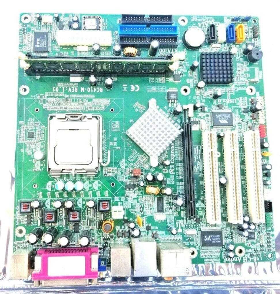 PCI Express 5188-5588 MOTHERBOARD + 3.2GHz INTEL PENTIUM 4 SL7Z8 + 1GB RAM