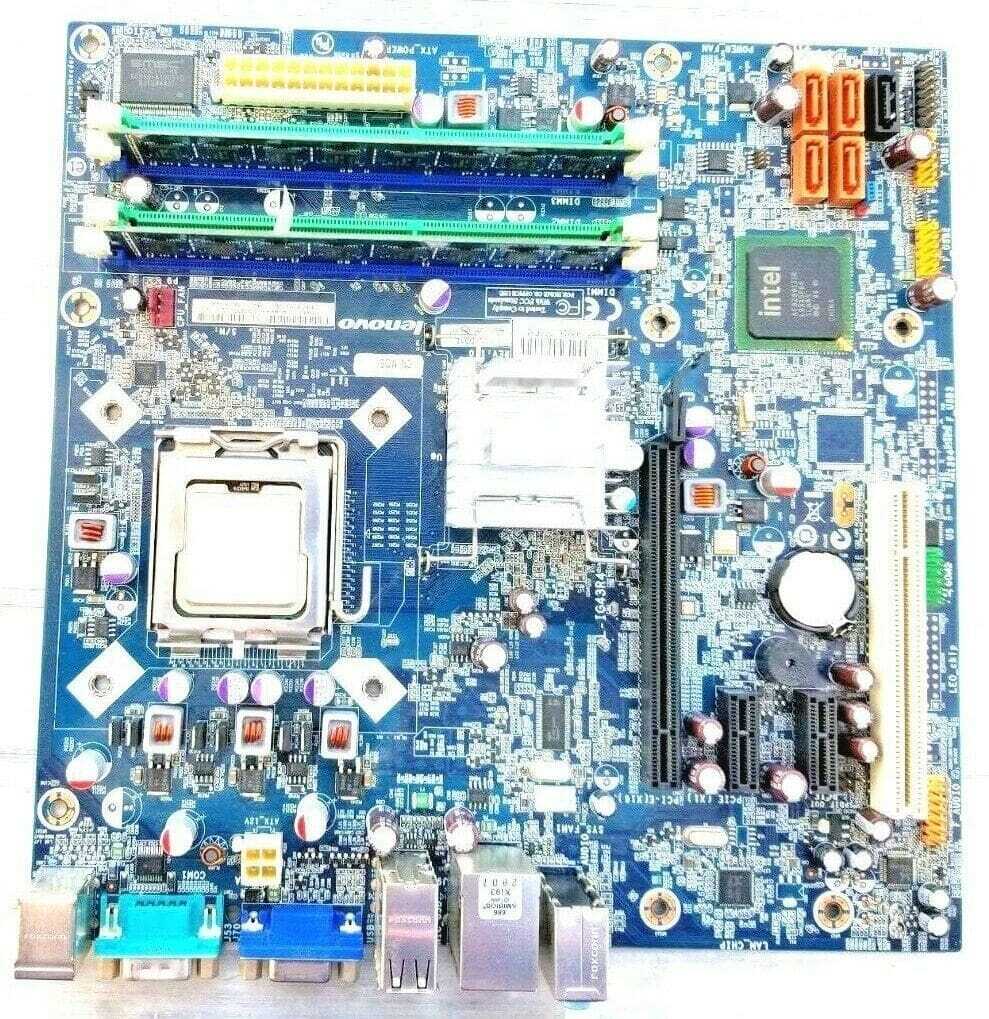 LENOVO IDEACENTRE K300 L-IG43R4 MOTHERBOARD + 3.4GHz INTEL SL7J8 + 4GB RAM