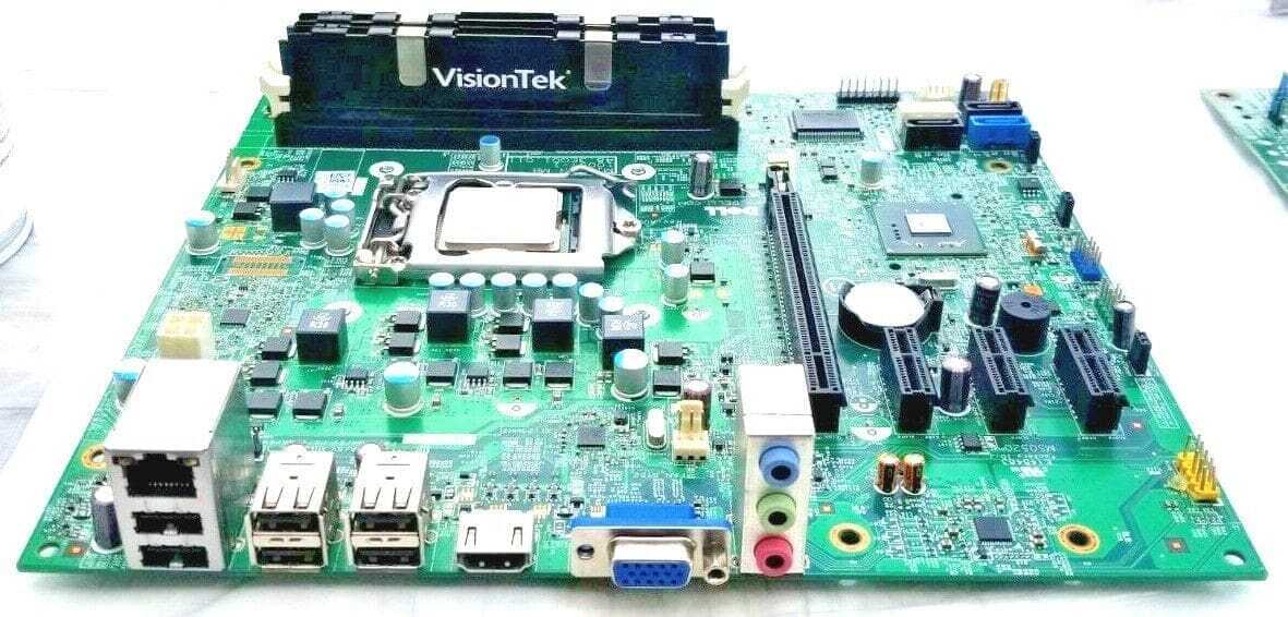 Dell 0M5DCD MOTHERBOARD + 3.3GHz INTEL i3-2120 SR05Y CPU + 4GB RAM