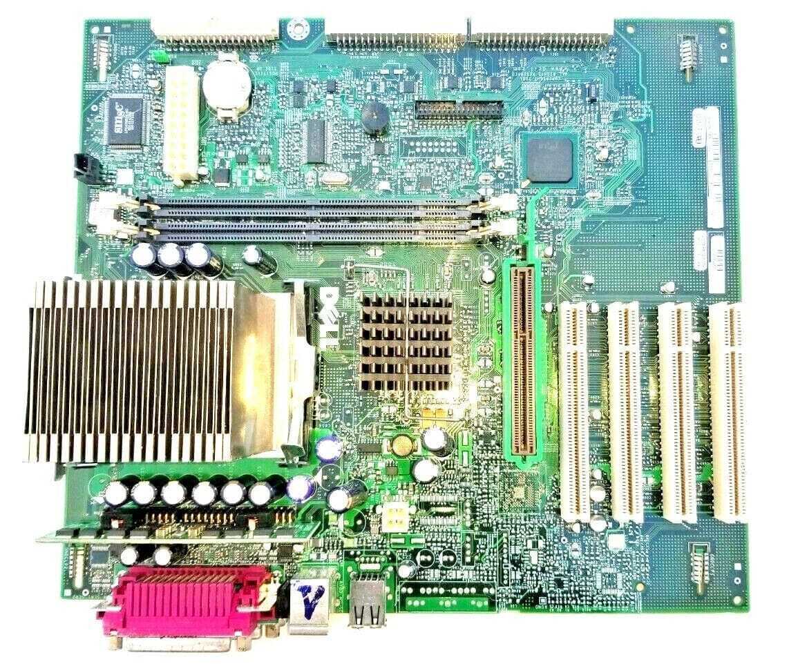 Dell 03E852 MOTHERBOARD + 2GHz INTEL CELERON SL6SW CPU + H/S