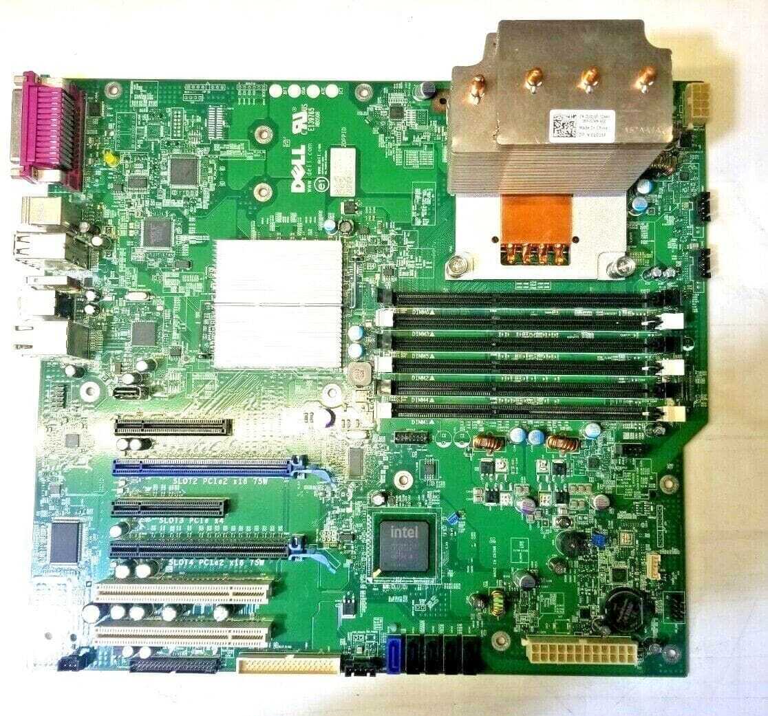 Dell 09KPNV MOTHERBOARD + 2.8GHz INTEL XENON SLBKR CPU + H/S