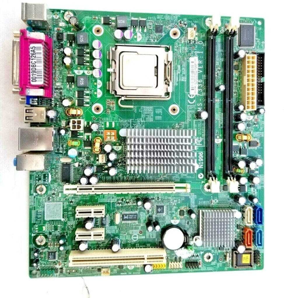 HP 440567-002 MSI MS-7613 Motherboard + 1.8GHz INTEL PENTIUM DUAL-CORE SLA8Z CPU