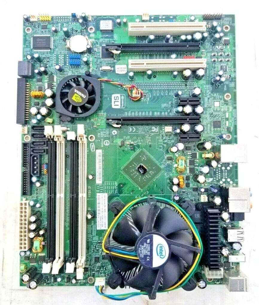 XFX NFORCE 680I LT SLI B-N680-I Motherboard + 2.4GHz INTEL SL90M CPU + H/S & FAN