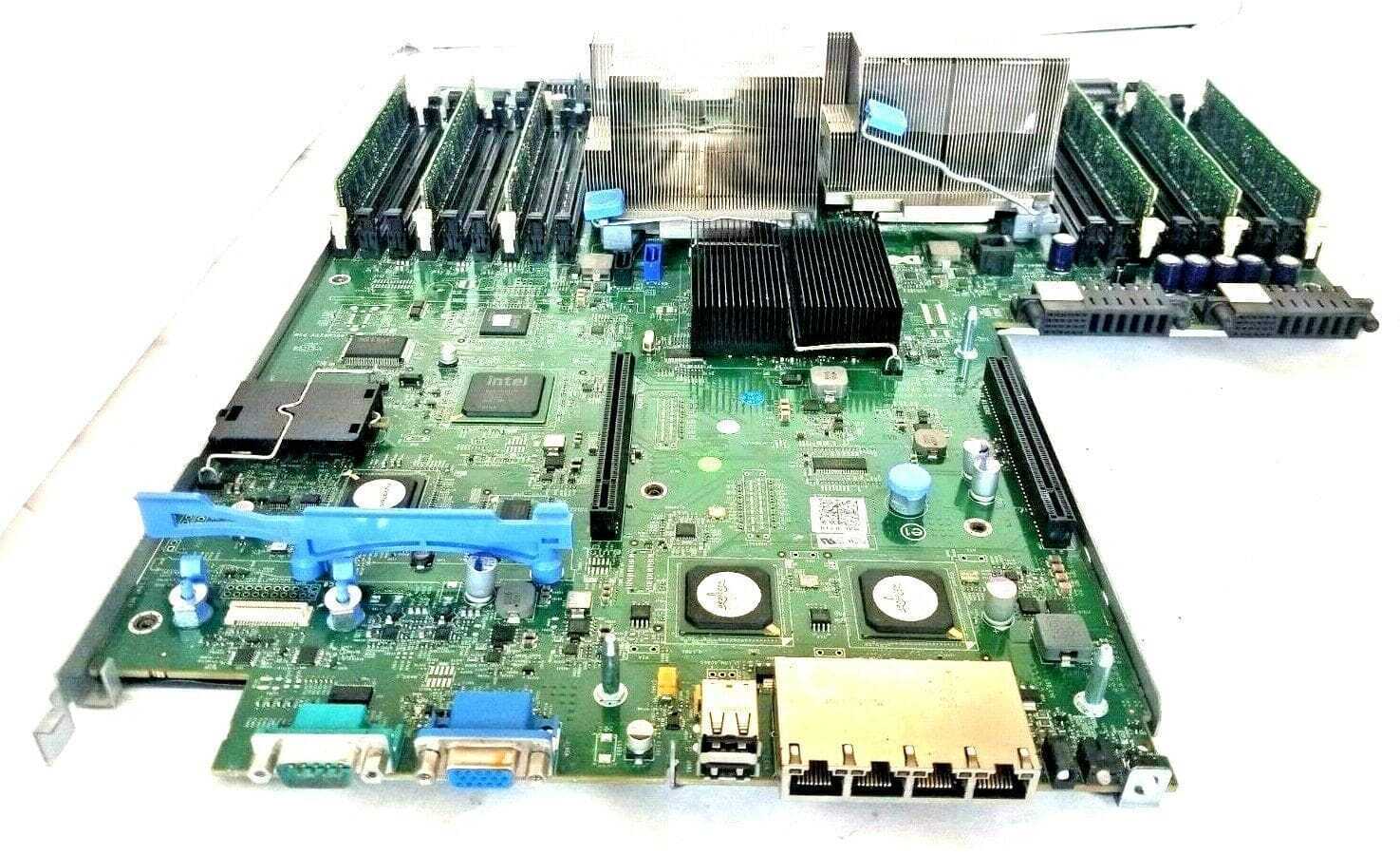 Dell 0M233H Motherboard + 2x 2.9GHz INTEL XEON SLBF3 CPU + 12GB RAM + DUAL H/S's