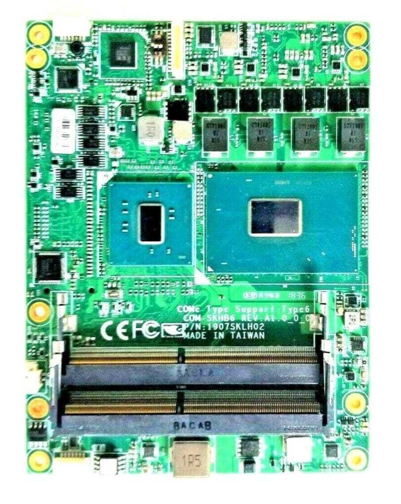 AAEON COM-SKHB6 REV A1.0 COM EXPRESS MODULE + INTEL i7-6820EQ CPU