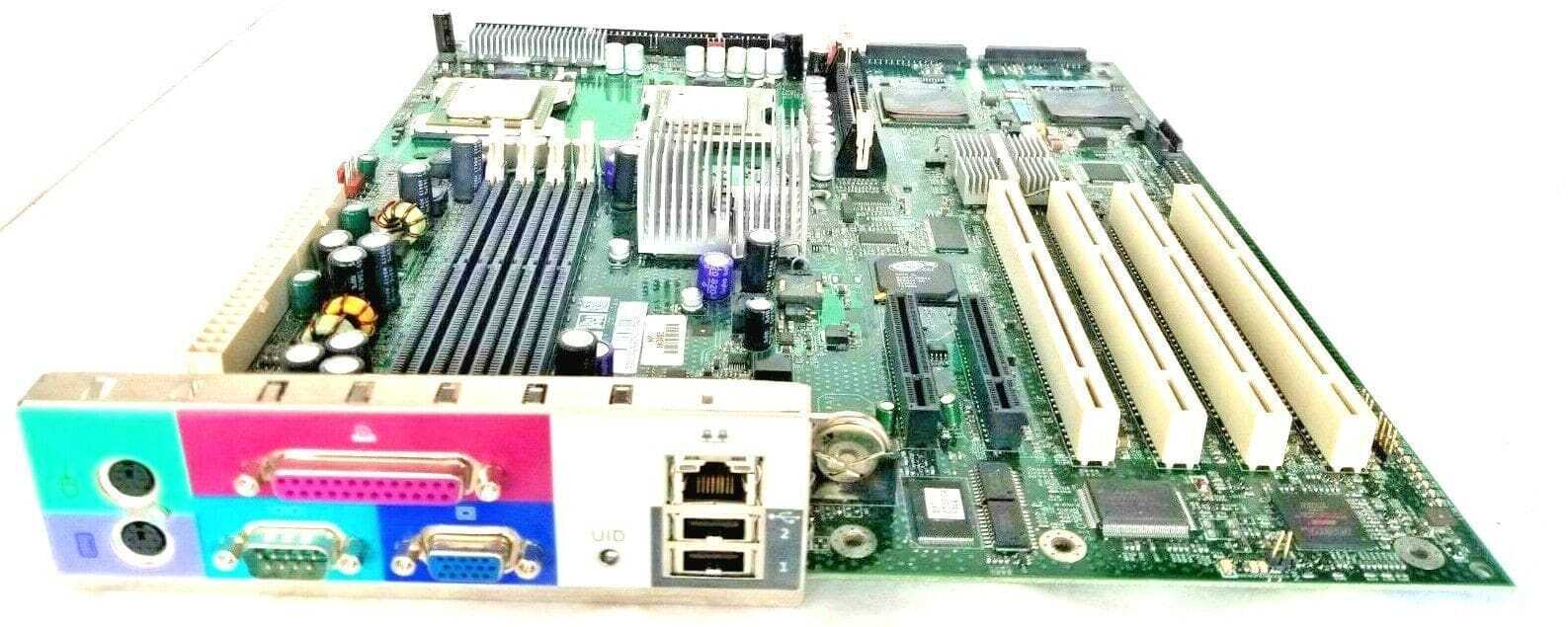 HP 365062-001 mPGA 604 MOTHERBOARD + DUAL 3.2GHz INTEL XEON SL7DX CPU's + I/O