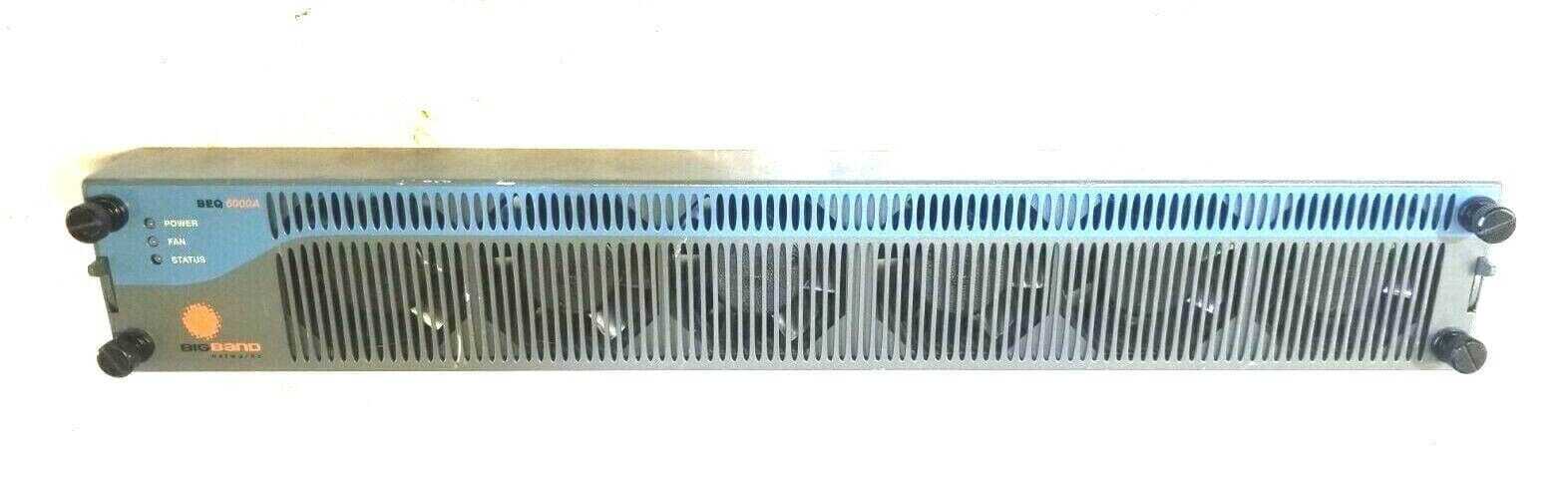 BigBand ASCM0325 Broadband Edge QAM BEQ 6000 Face Plate and Fans