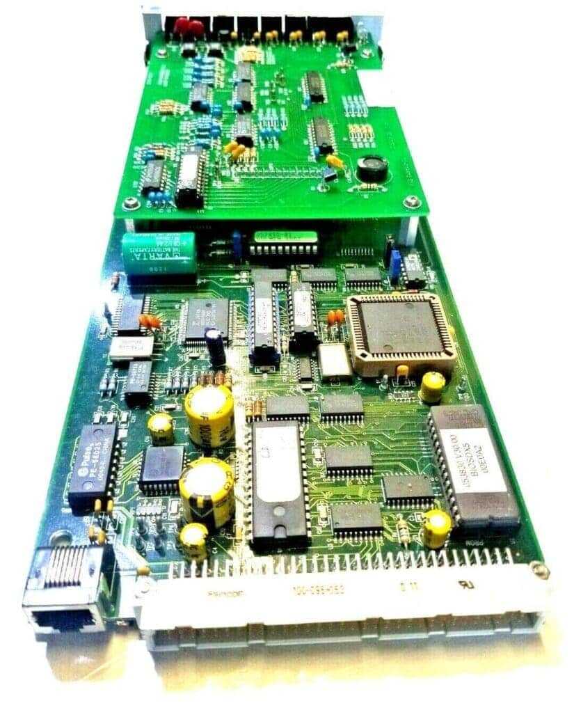 DIONEX DX500-CPU 10BT LAN BOARD 056802 + DX5 RLY ASSY 045581
