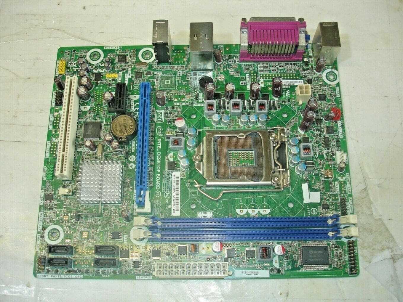 INTEL DH61WW G23116-202 MOTHERBOARD
