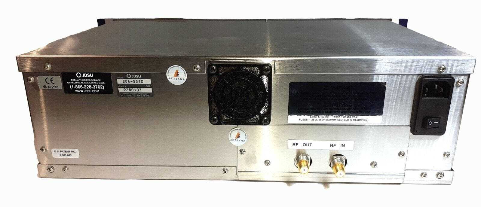 ACTERNA JDSU SDA-5510 HEADEND REVERSE SWEEP MANAGER
