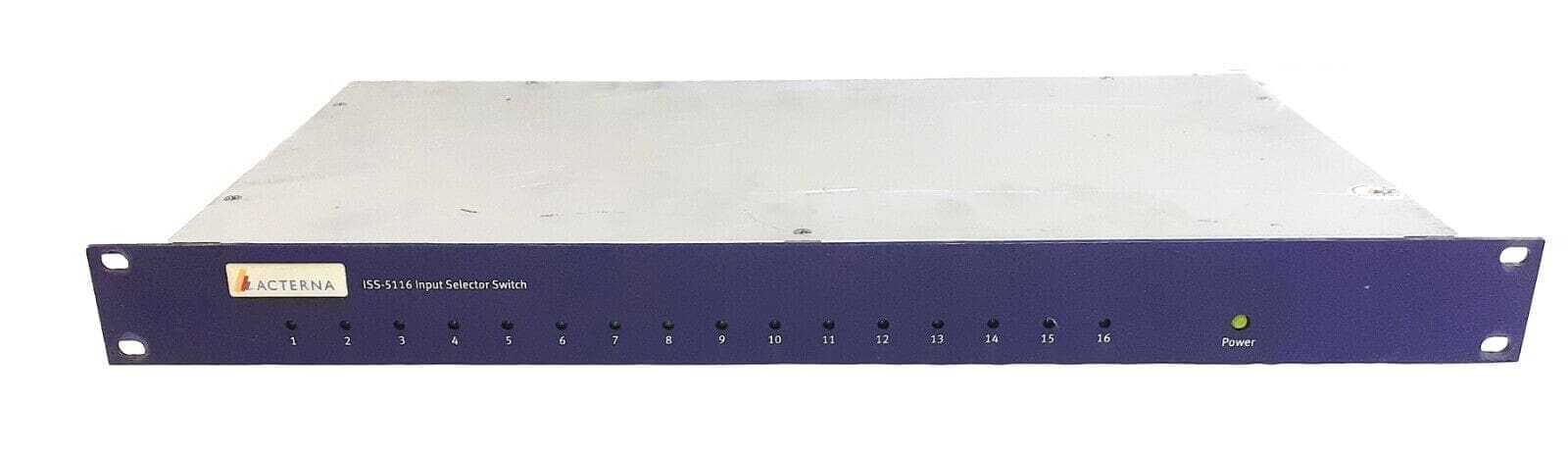 Acterna HSM1000 ISS-5116 INPUT SELECTOR SWITCH