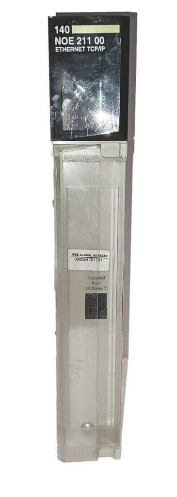 SCHNEIDER MODICON 140-NOE-211-00 EHTERNET TCP/IP 1CH TWISTED PAIR 140NOE21100
