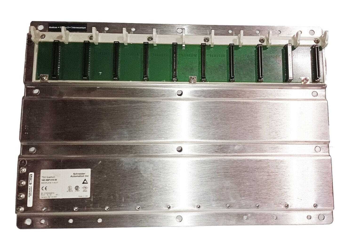 Schneider Modicon TSX Quantum 140XBP01000 Backplane 10 Slot