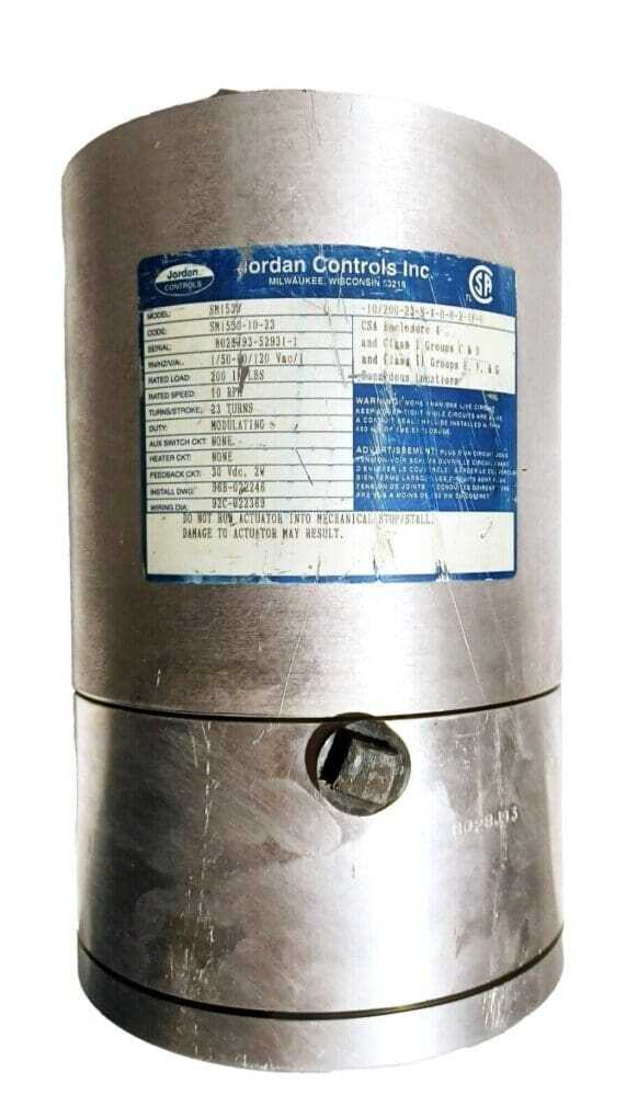 Jordan Controls SM1530-10-23 Rotary Actuator SM1530-10/200-23-S-X-0-0-2-1P-0