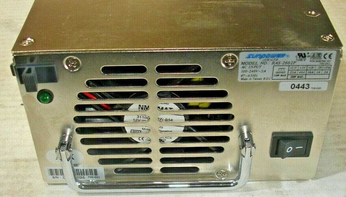 SUNPOWER RAS-2662P Power Supply 100-240V-5A