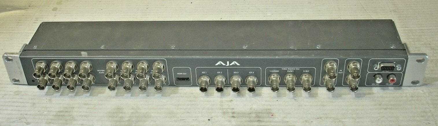 AJA K3G-Box 103354 KONA 3G External Video Editing Breakout Box 1U Rackmount