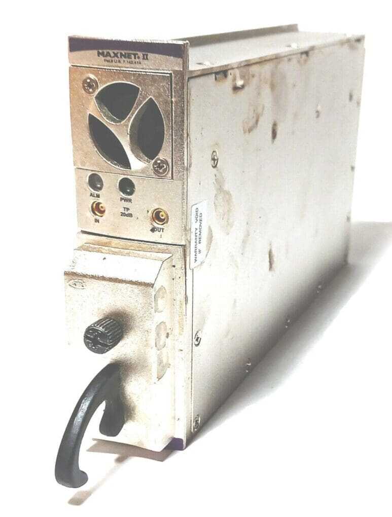 MAXNET II QMP-1218-40PF ATX AMPLIFIER 1.2GHZ RF A/B SWITCH 2WAY SPLTR F CONN