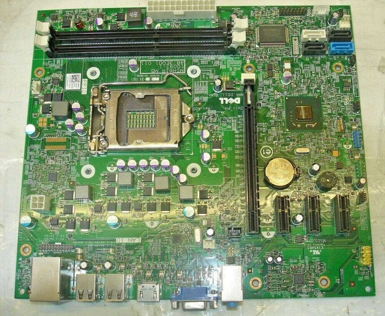 DELL 0GDG8Y MOTHERBOARD WITH INTEL PENTIUM SR05S CPU