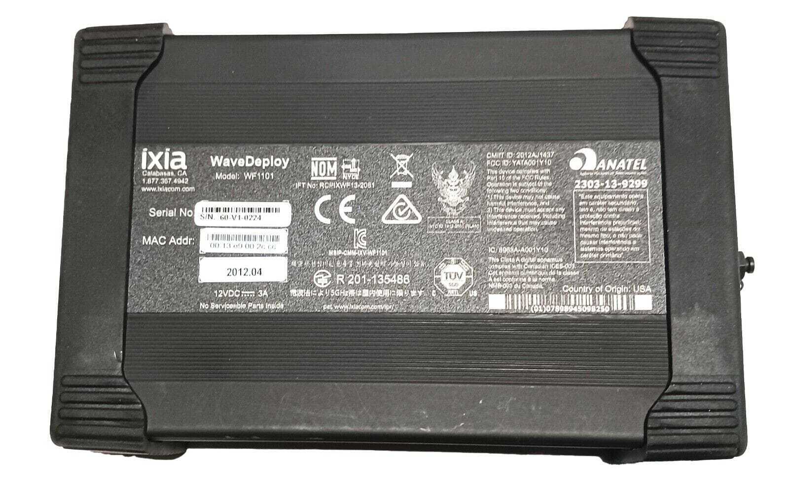 IXIA WF1101 WaveDeploy WIFI 802.11 a/b/g/n