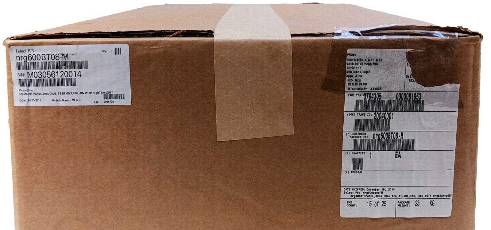 Amphenol Network Solutions Telect NRG600BT08-M nrgSMART 600A Mini BDFB- 8/8