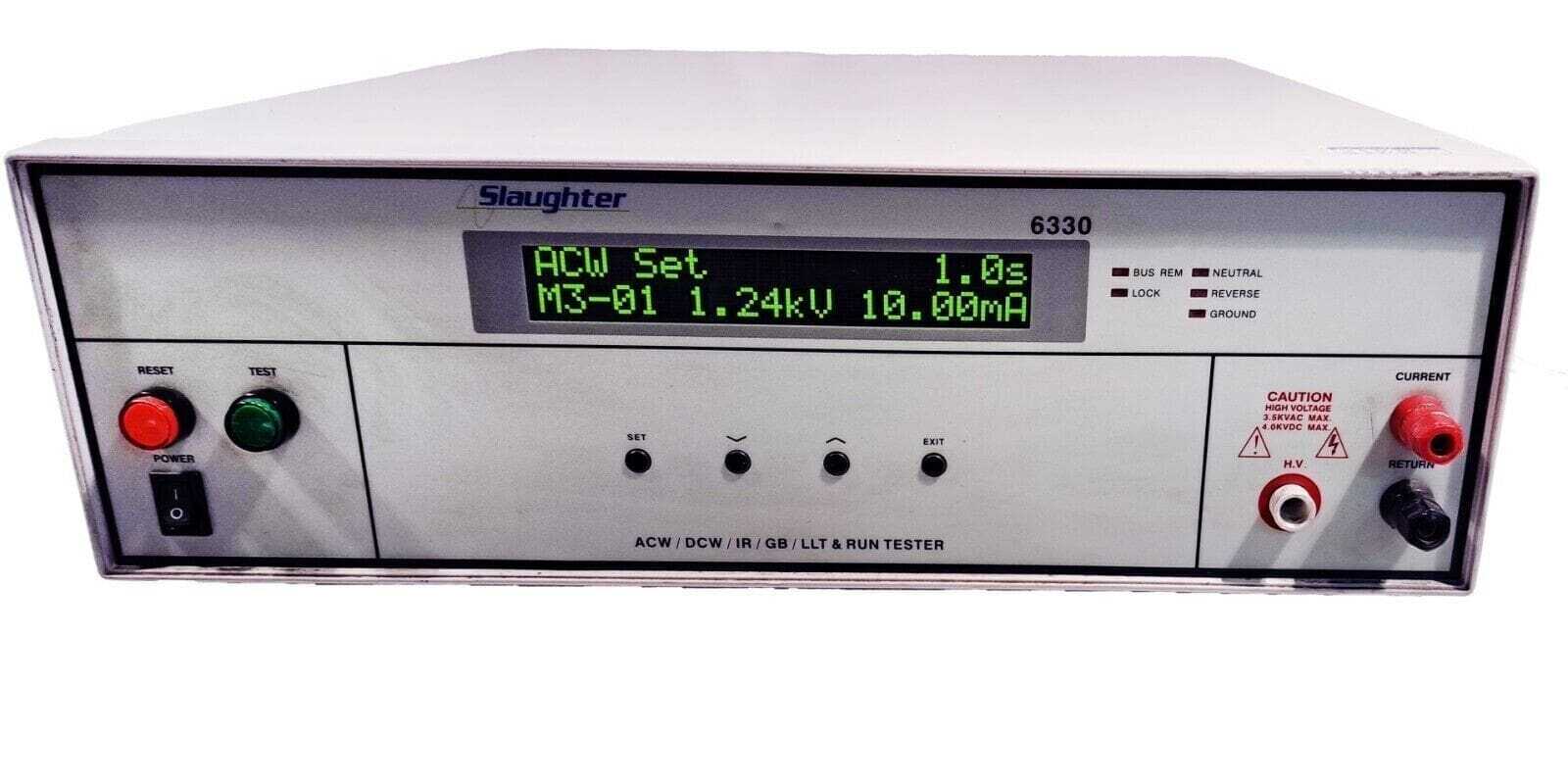SCI (Slaughter) 6330, 6-in-1 Multi Function Tester